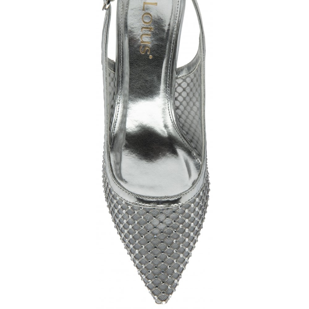 Lotus Phoenix silver sandal - Kirbys Footwear Ltd