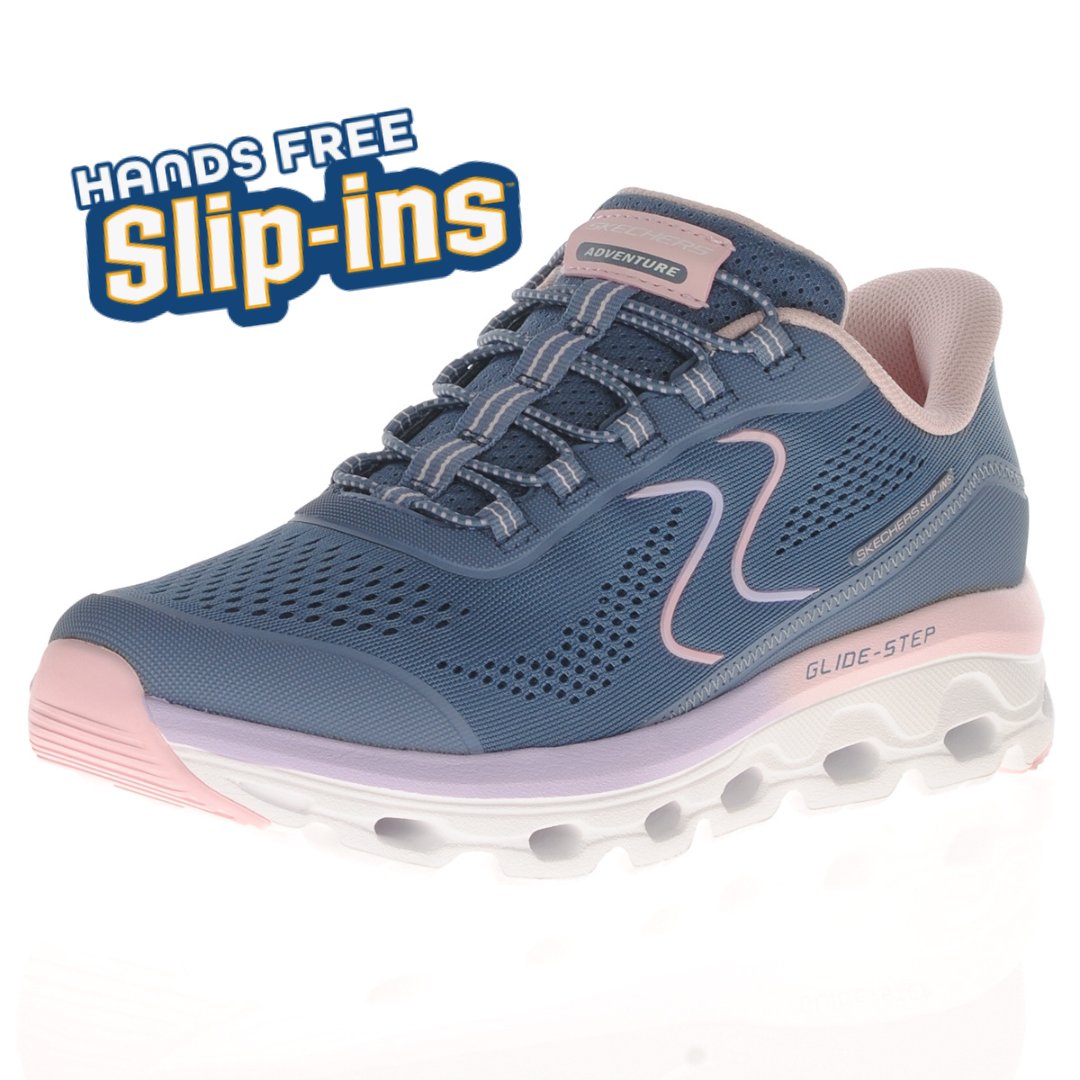 Skechers Slip in - Glide step - 180272 - blue slate - Kirbys Footwear Ltd