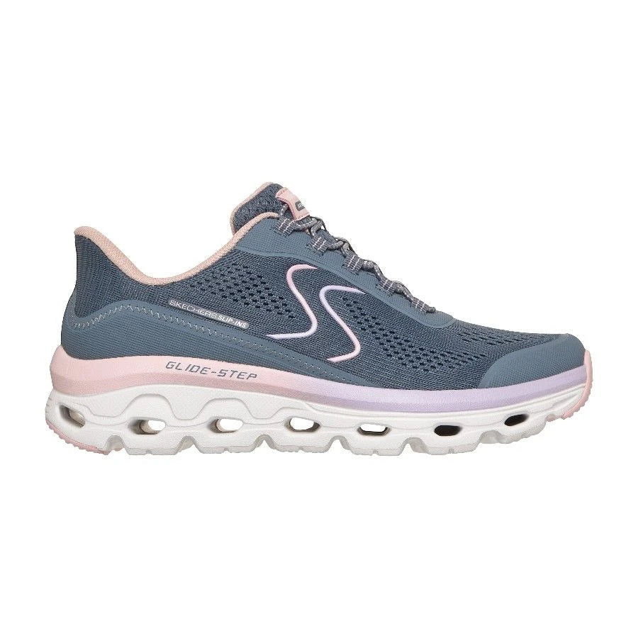 Skechers Slip in - Glide step - 180272 - blue slate - Kirbys Footwear Ltd