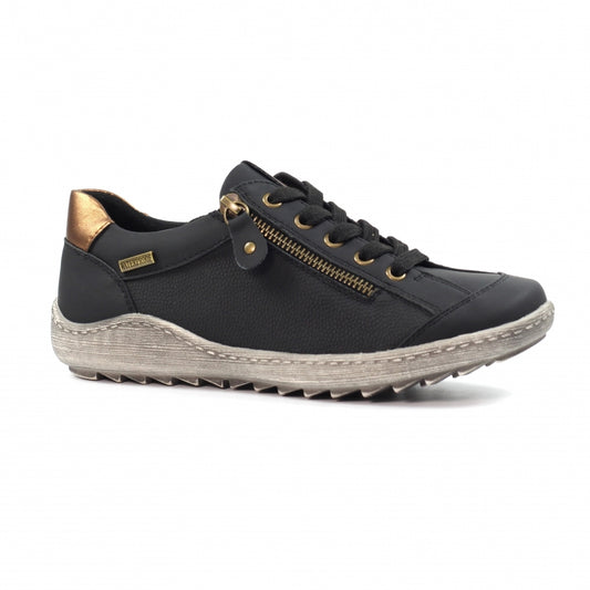 Lunar Sloan waterproof trainer black