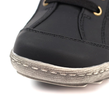 Lunar Sloan waterproof trainer black