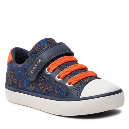 Geox Gisli canvas navy orange