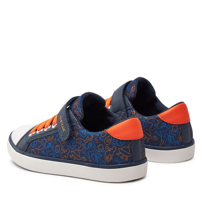 Geox Gisli canvas navy orange