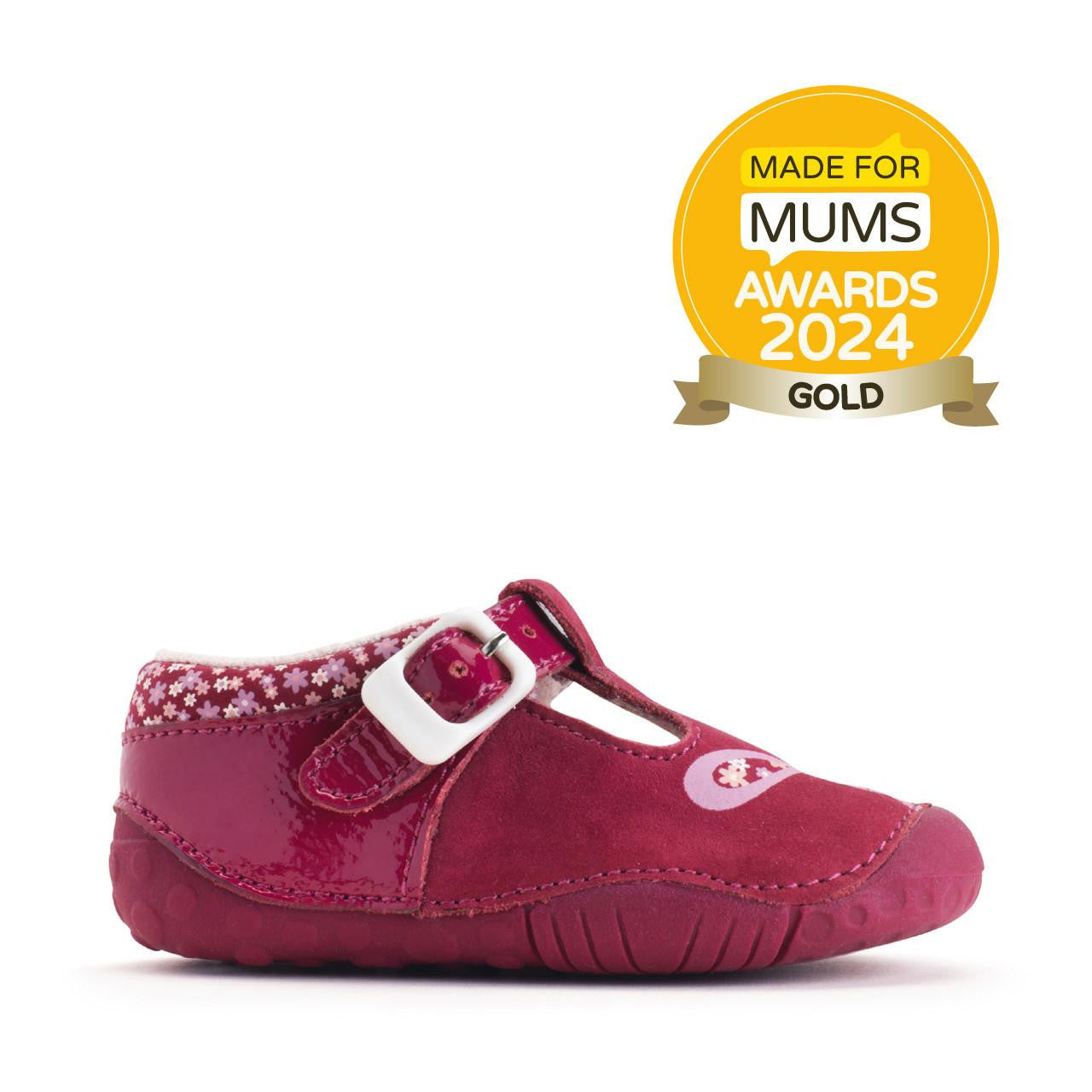 Start Rite little paws cherry red pre walker Kirbys Footwear Ltd