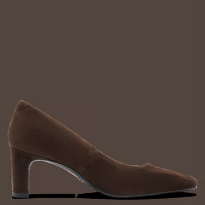 Tamaris 1-22455-47-304 Mocca leather court shoe side view