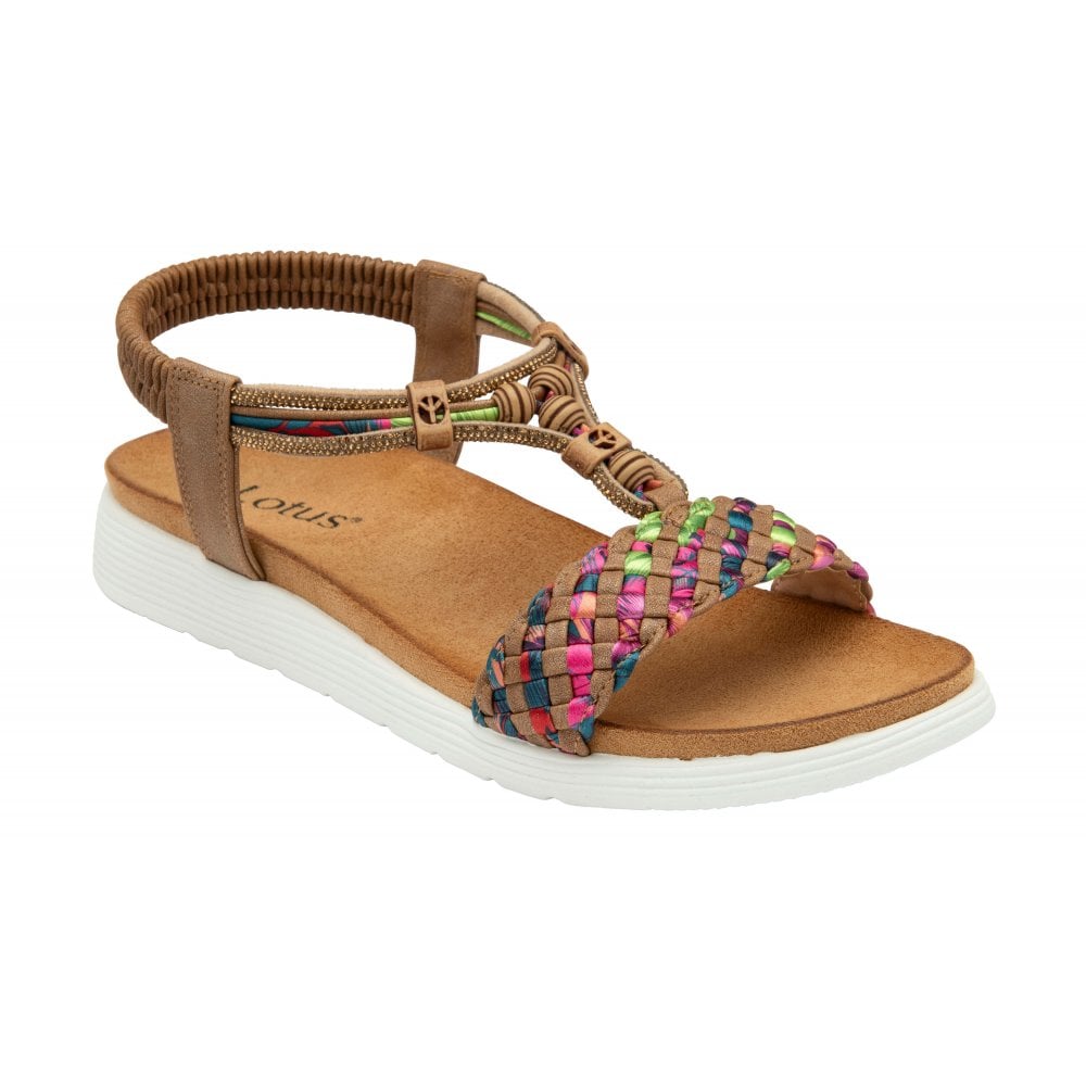 Lotus Russo sandal tan - Kirbys Footwear Ltd