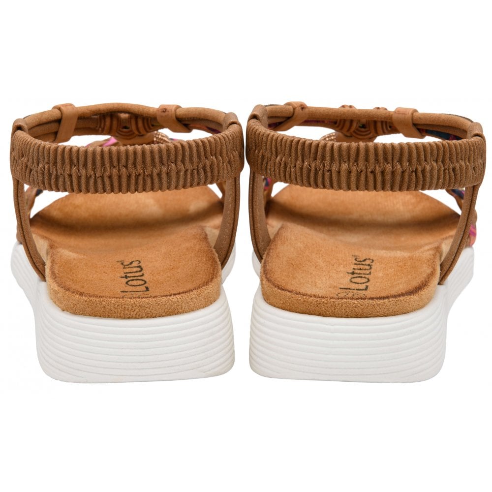 Lotus Russo sandal tan - Kirbys Footwear Ltd
