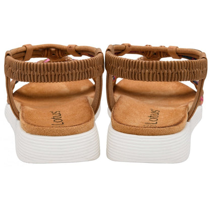 Lotus Russo sandal tan - Kirbys Footwear Ltd