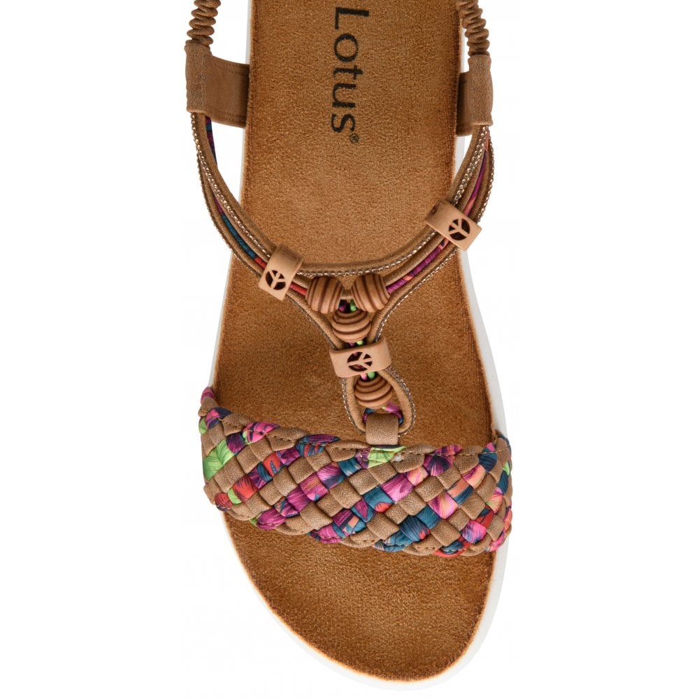 Lotus Russo sandal tan - Kirbys Footwear Ltd