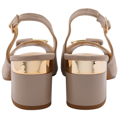 Lotus Elena taupe suede sandal - Kirbys Footwear Ltd
