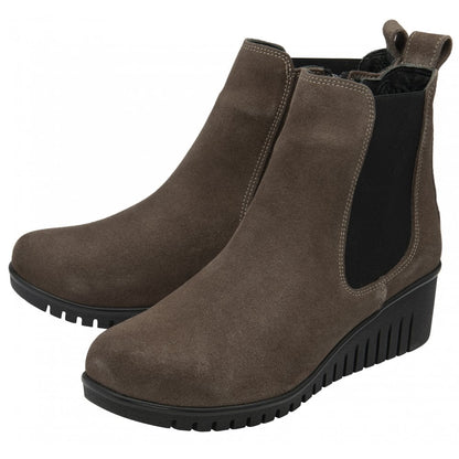 Lotus Dresden boot - taupe suede