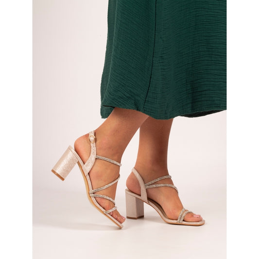 Lunar Toulouse sandal - Champagne