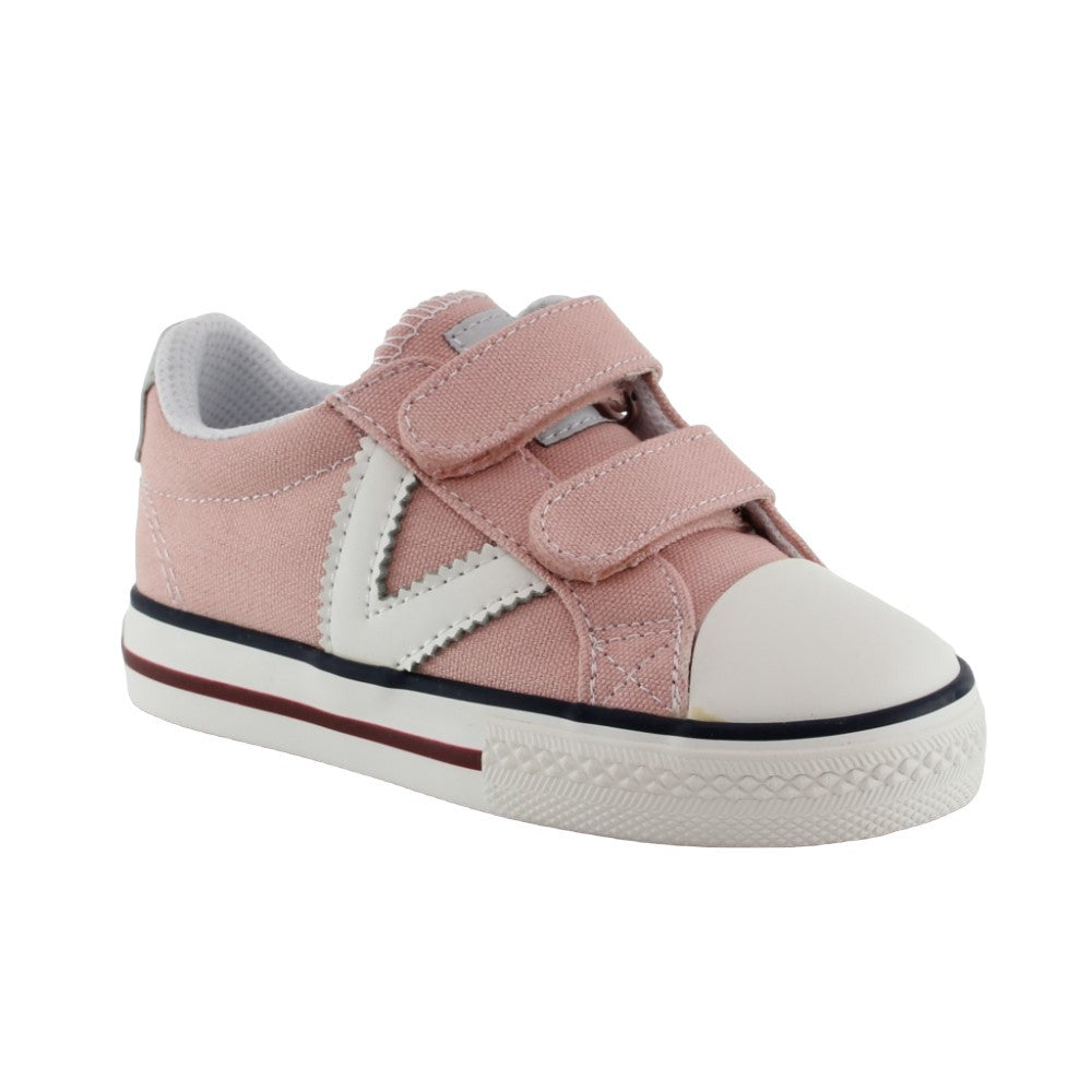 Victoria canvas velcro pink - 1065163