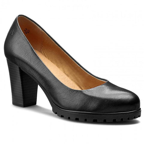 Caprice 22400 - black leather - Kirbys Footwear