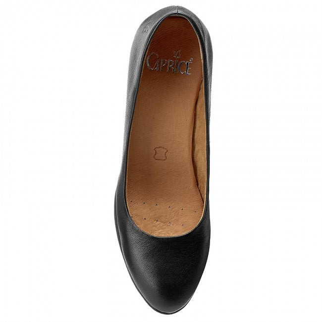 Caprice 22400 - black leather - Kirbys Footwear