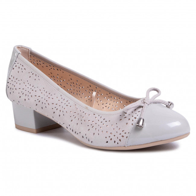 Caprice 22501 light grey court - Kirbys Footwear