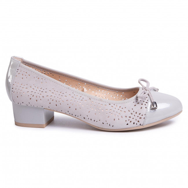 Caprice 22501 light grey court - Kirbys Footwear