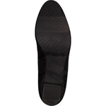 Tamaris 22302 black leather court - Kirbys Footwear