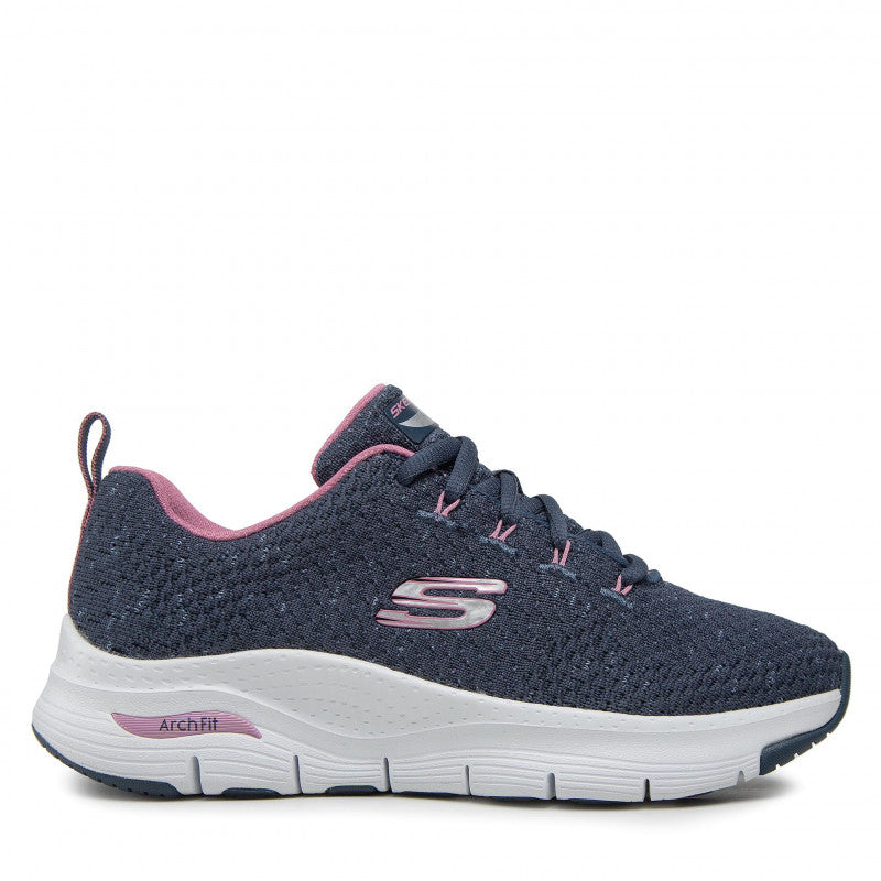 Skechers Arch Fit glee for all navy pink