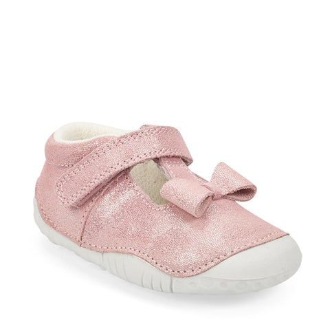 Start-Rite wiggle pre walker pink metallic - Kirbys Footwear Ltd