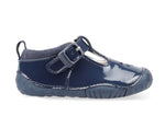 Start-Rite baby bubble Navy patent pre walker - Kirbys Footwear Ltd