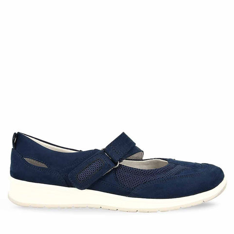 Jana navy strap 24663 - Kirbys Footwear Ltd