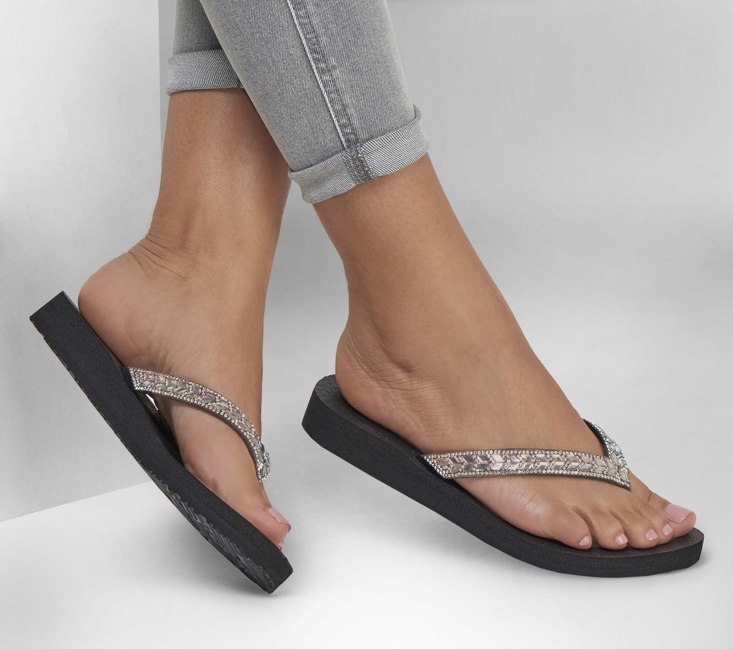 Skechers meditation mule black