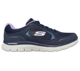 Skechers flex appeal waterproof navy