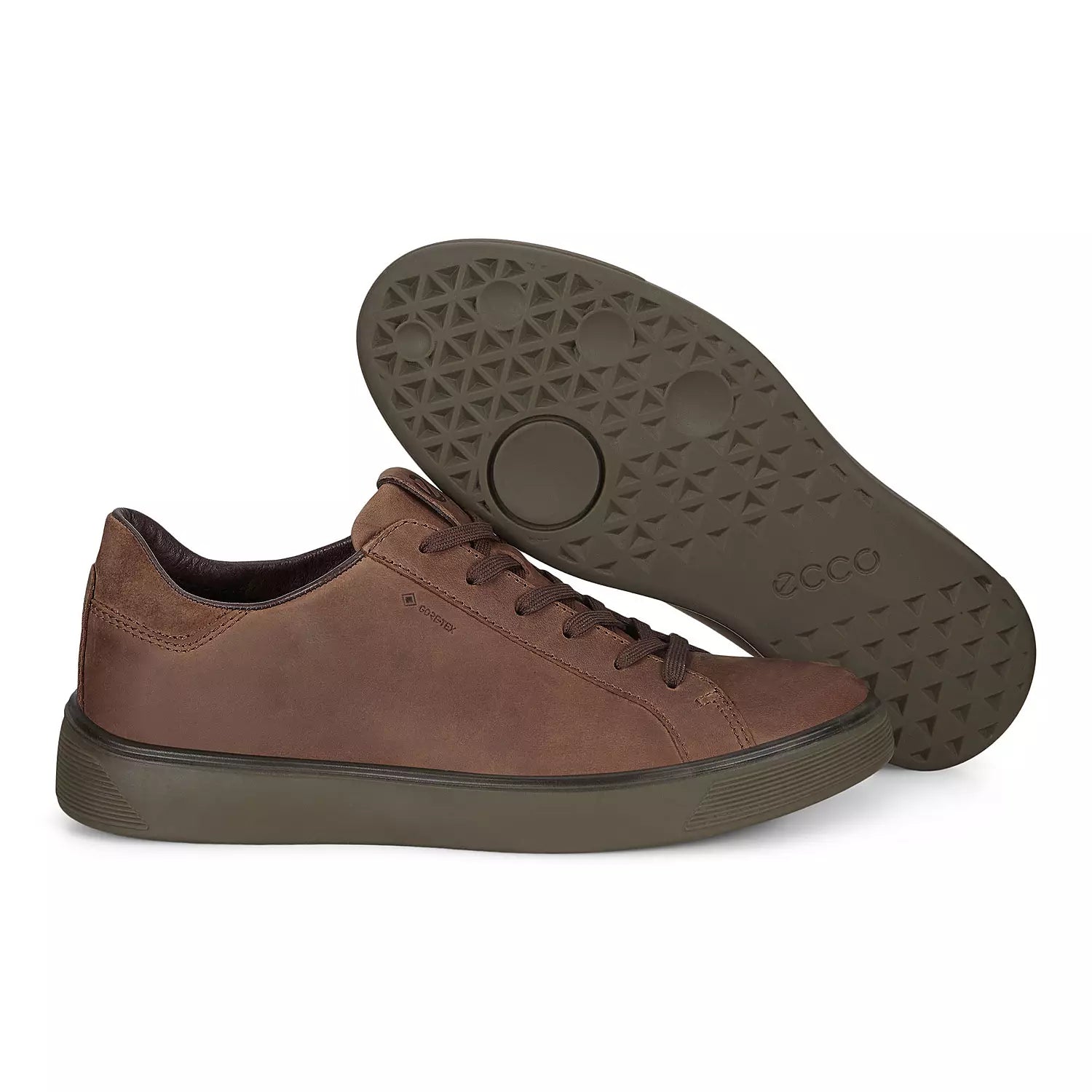Ecco Street tray cocoa brown - waterproof - Kirbys Footwear Ltd