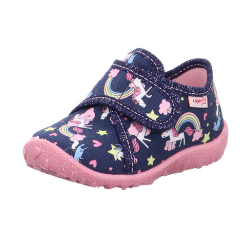 SuperFit Spotty canvas unicorn - Kirbys Footwear Ltd