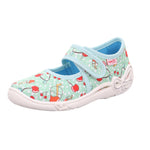 SuperFit Belinda canvas Pale green - Kirbys Footwear Ltd