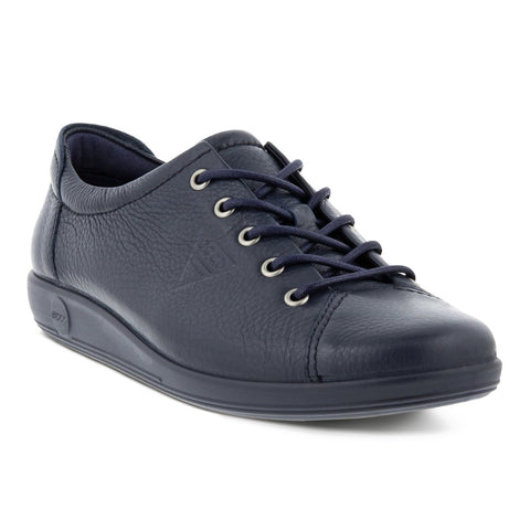 Ecco Soft 2.0 navy leather - Kirbys Footwear Ltd