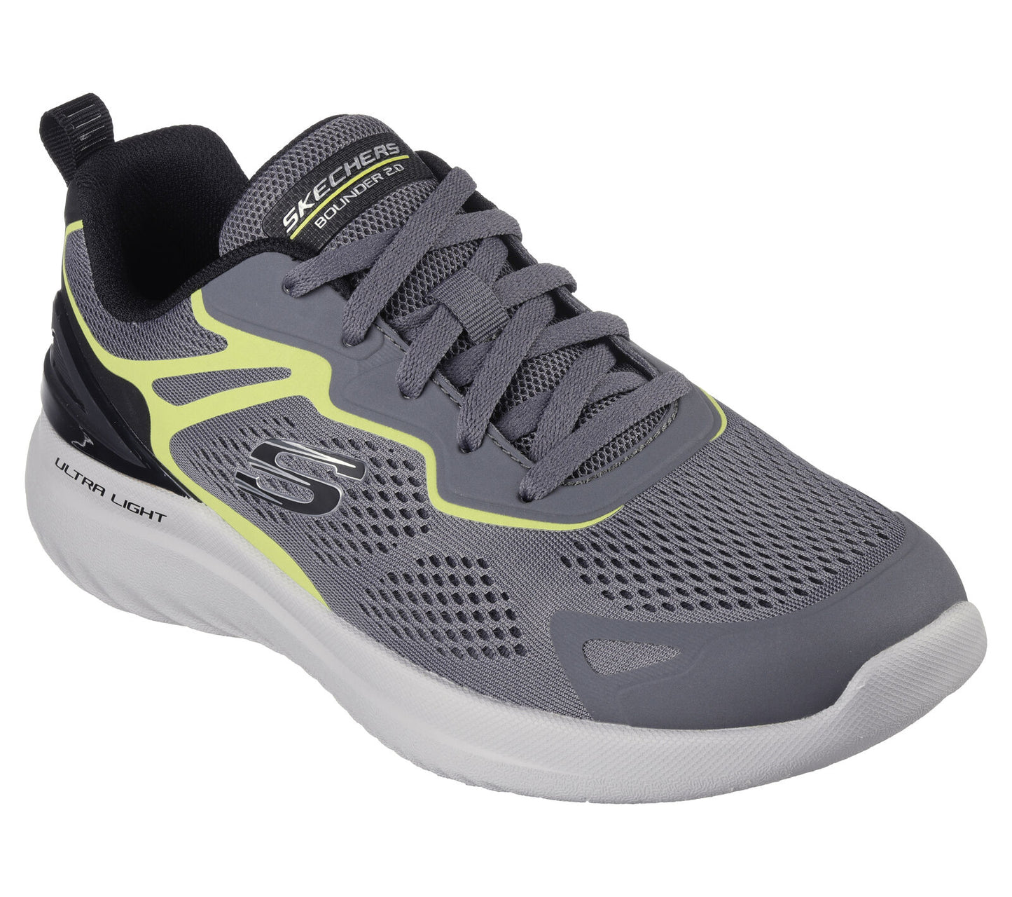 Skechers Bounder 2.0 charcoal lime