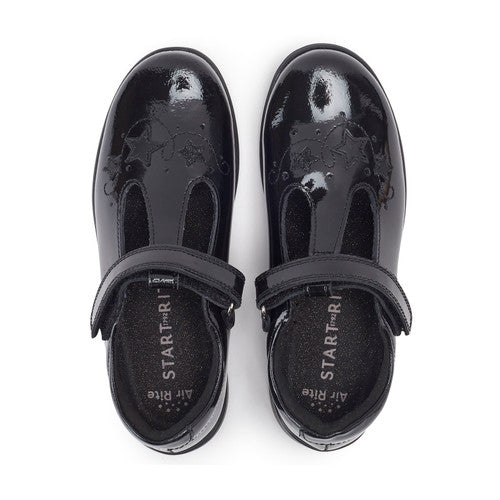 Start-Rite Star Jump black patent - Kirbys Footwear Ltd