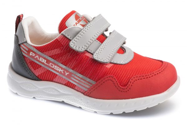 Pablosky velcro trainer red 296460