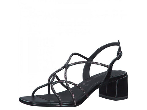 Tamaris 28236 black sandal