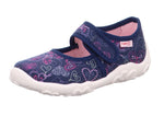 SuperFit Bonny canvas navy pink - Kirbys Footwear Ltd