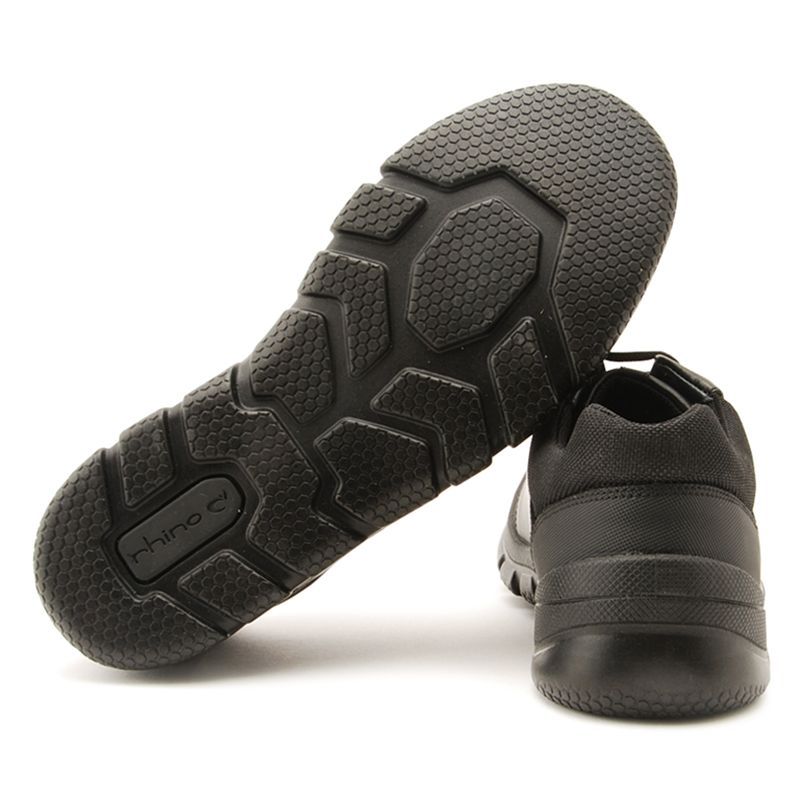 Start-Rite Rhino Sherman black leather - Kirbys Footwear