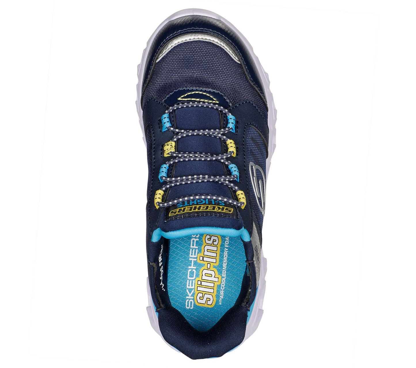 Skechers Slip-in boys lights navy