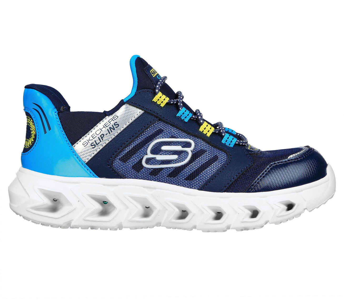 Skechers Slip-in boys lights navy