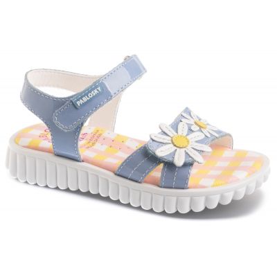 Pablosky sandal blue daisy 418749