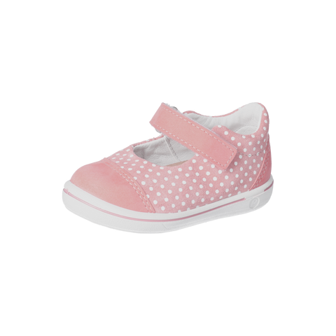 Ricosta Corinne pink polka dot - Kirbys Footwear Ltd