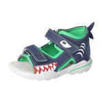 Ricosta Sharki navy green - Kirbys Footwear Ltd