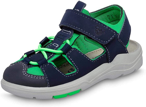 Ricosta Gery sandal - navy green - machine washable - Kirbys Footwear Ltd