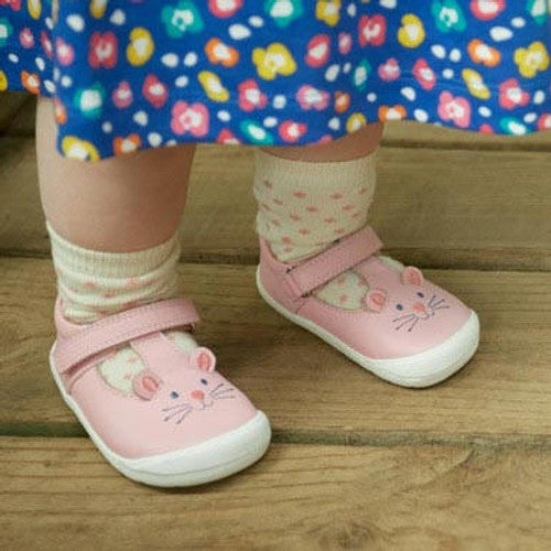 Start-Rite Buddy pink leather