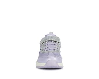 Geox spaceclub frozen lilac - lights - Kirbys Footwear Ltd