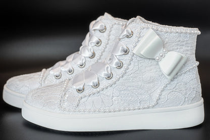 Sweeties Raya white lace communion
