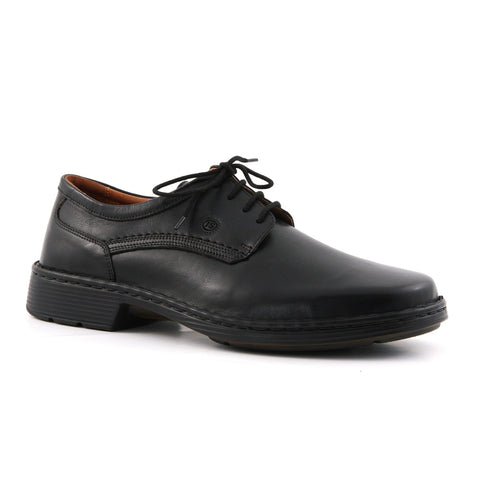 Josef Seibel Talcott black leather - wide fit - Kirbys Footwear