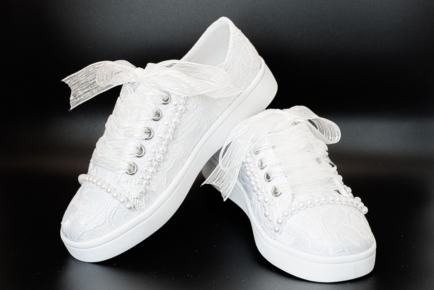 Sweeties Tiana white lace pearl communion – Kirbys Footwear Ltd