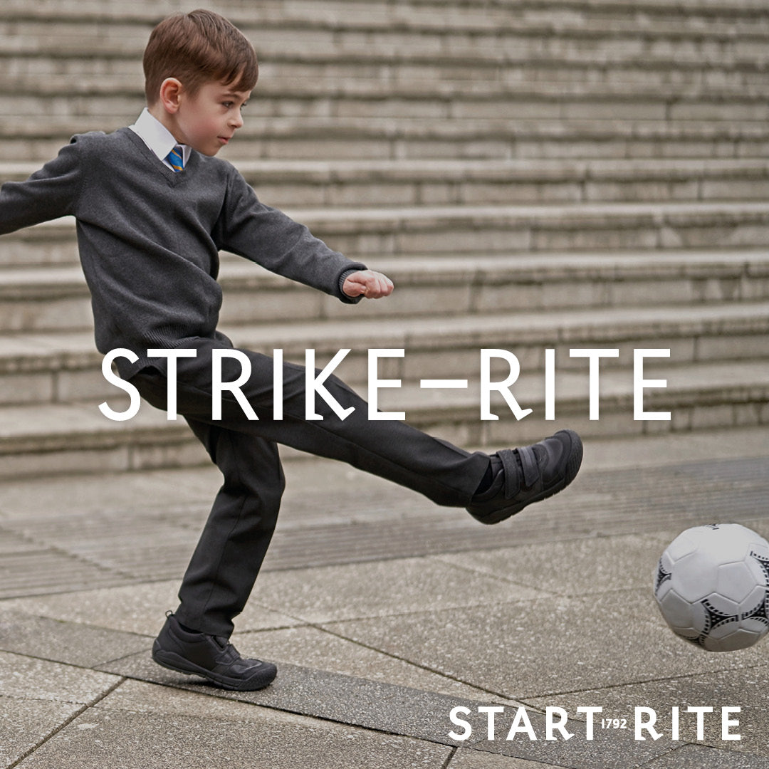 Start-Rite Strike black leather - Kirbys Footwear